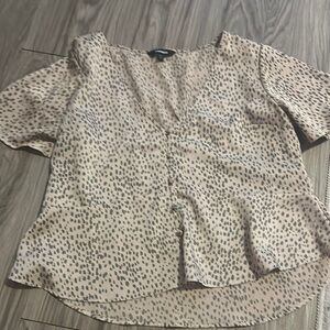 Leopard women’s top